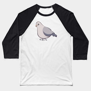 Cute Pigeon Drawing Baseball T-Shirt